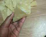 A picture of step 6 of Peas samosas.