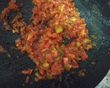 A picture of step 5 of Masala bun sandwich.