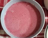 Foto langkah ke 2 dari resep Es Buah Naga Jelly.
