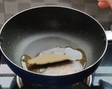 A picture of step 3 of Masala soya chaap.