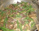 Kacang panjang beef teriyaki langkah memasak 5 foto