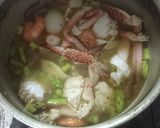 صورة لخطوة 2 من وصفة 🍤 جمبري سي فود (ثمار البحر)