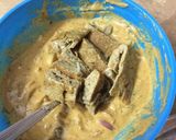 A picture of step 6 of Egg pakora kadhi.