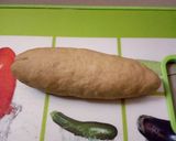 A picture of step 3 of Macheteadas (Honduran breakfast treat).