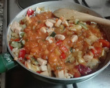 Foto del paso 1 de la receta: Wok de verdura, pencas y pisto