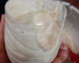 A picture of step 6 of Sel roti.