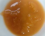 A picture of step 1 of Peach ice tea.