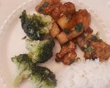 A picture of step 7 of Sweet and sour chicken.