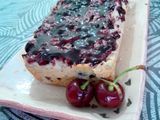 Budín de cereza y avena🍒
