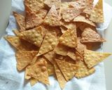 A picture of step 8 of Nachos with cheese sauce.