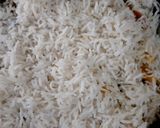 A picture of step 7 of Vegetable Biryani.