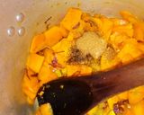 A picture of step 5 of Turmeric rice with carrots and butternut.