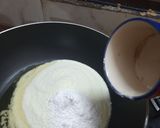 A picture of step 2 of Milk powder peda.