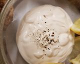 A picture of step 16 of My Sweet Chilli Peppered Meatballs & Lemon Garlic Dip.