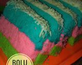 Foto langkah ke 5 dari resep Bolu rainbow kukus.