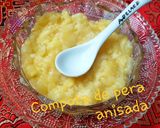 Foto del paso 5 de la receta: Compota de pera anisada