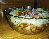 A picture of step 5 of Masala choley.