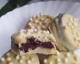 Foto del paso 4 de la receta: Alfajorcitos Con Relleno de Dulce De Leche Y Chocolate