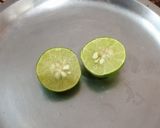 A picture of step 2 of Lemon Sharbat.