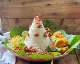 Cara Membuat Tumpeng Nasi Uduk Magic Com 5