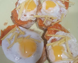 Foto del paso 2 de la receta: Canapés de sobrasada, huevo de codorniz y patata paja