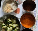 A picture of step 1 of Gilka ki Sabji (Spicy Chatpati Lunch time sabji with roti or jowar bhakari).