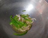 A picture of step 7 of Manchurian frankie roll.