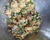 A picture of step 3 of Deviled Eggs with Tuna.