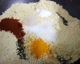 A picture of step 4 of Capsicum Besan ki Sabji.