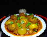 A picture of step 7 of Whole Onion Sabji.
