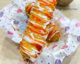 Foto langkah ke 5 dari resep CornDog Roti Tawar.