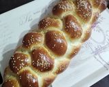 Pas rețetă #calendar Pâine Challah, împletită în 6 (pâine evreiască) 10 fotografie