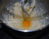 A picture of step 2 of Rainbow cake.