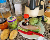 Foto del paso 1 de la receta: Patatas guisadas con rape en Thermomix