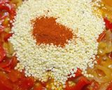 Tarhonyás lecsó (vegán) recept fázis 2 fotója