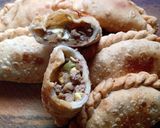 A picture of step 4 of Beef Empanadas (Empanadas Criollas).