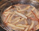 A picture of step 2 of My homemade French fries.