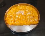 A picture of step 5 of Mango Kalakand.
