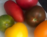 Une image de l'étape 4 de Tarte colorée aux tomates.