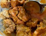 A picture of step 6 of Dynamite chicken.