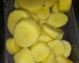 Foto del paso 4 de la receta: Bifes improvisados con papas