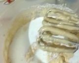 A picture of step 2 of Rainbow cake.