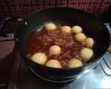 ক্যারামেল রসগোল্লা(caramel rosogolla recipe in Bengali) রেসিপির ধাপ 8 ছবি