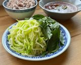 Hình bước làm 5 của món Bí Ngòi Chần Chấm Tôm Kho Mắm Ruốc Huế