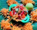 A picture of step 4 of Sprouted moong dal mix salad.