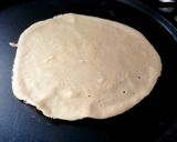 A picture of step 2 of Chickpea Flatbreads (Piadine di Ceci).