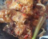 Gambar langkah 4 resipi Ayam Goreng Sambal Berapi.