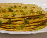 Spring onion parathas recipe step 3 photo