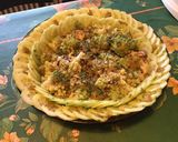 Une image de l'étape 14 de Salade tiède de chou romanesco au concombre et carpaccio de poulpe.