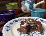 Foto langkah ke 6 dari resep Choco Lava Cake.